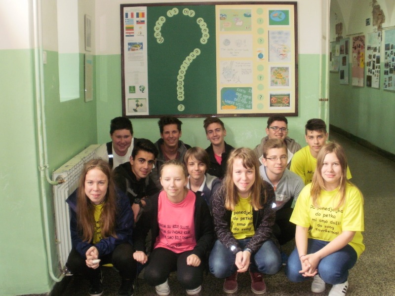eTwinning projekt Where is my green environment? - radovi partnera